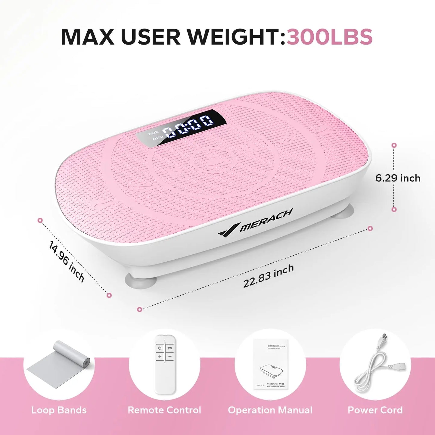 LuxeFit Whole Body Vibration Plate