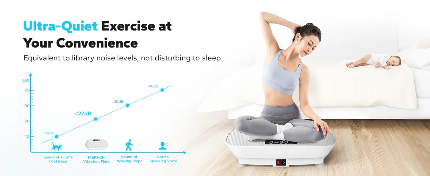 LuxeFit Whole Body Vibration Plate