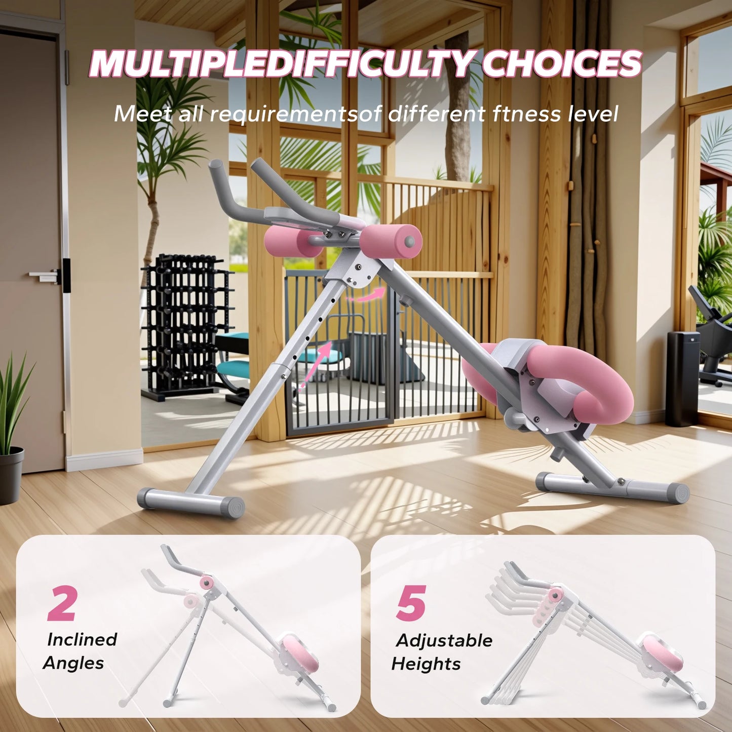 LuxeFit Foldable Abdominal & Core Trainer