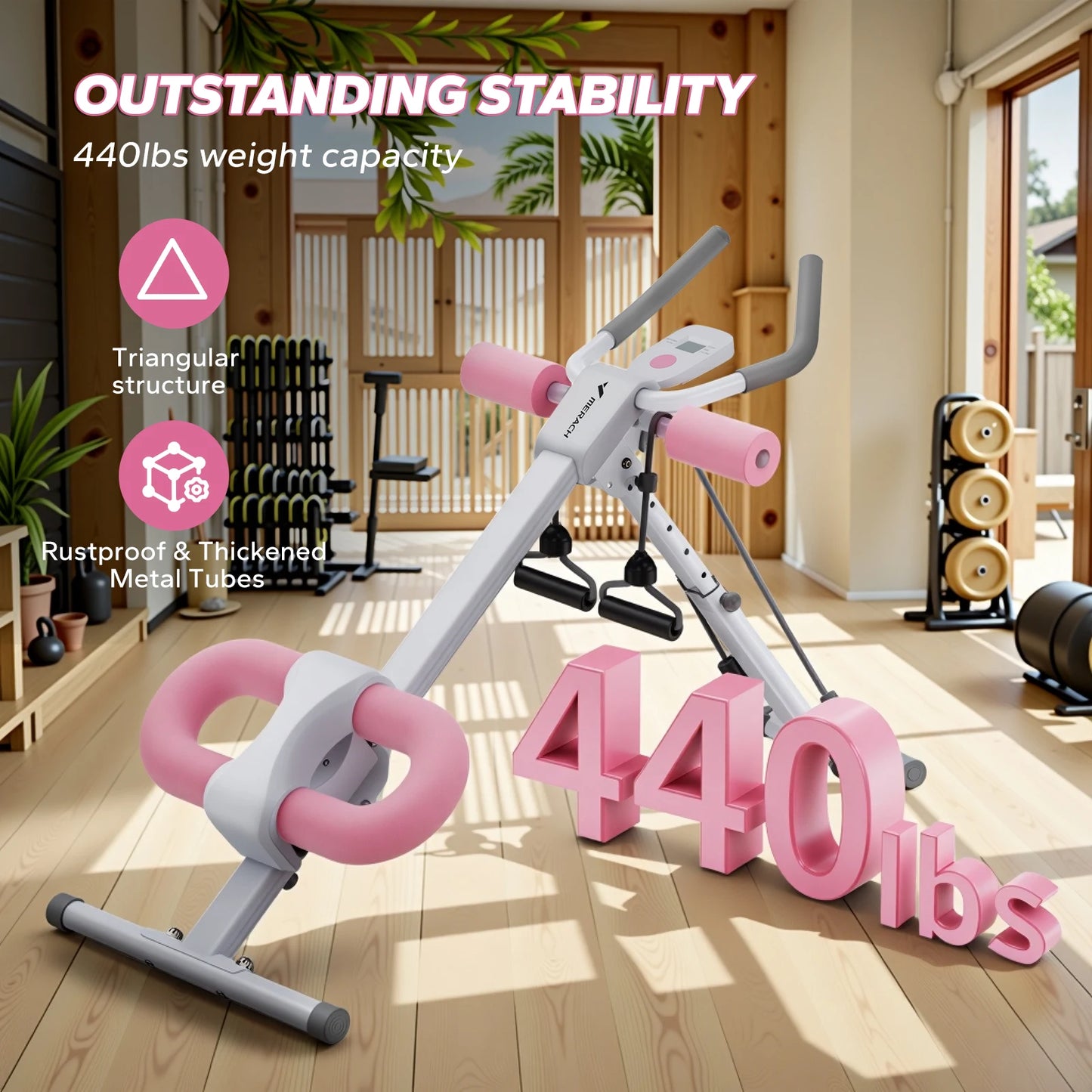 LuxeFit Foldable Abdominal & Core Trainer
