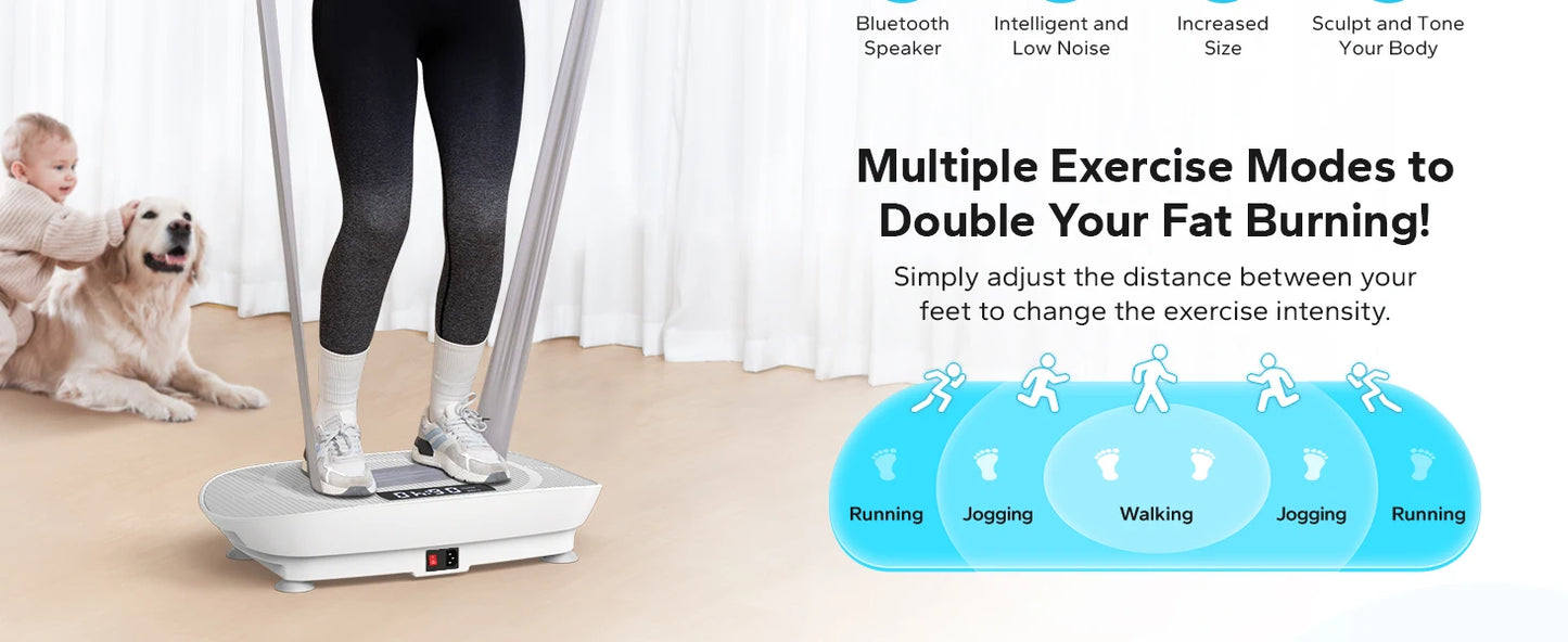 LuxeFit Whole Body Vibration Plate