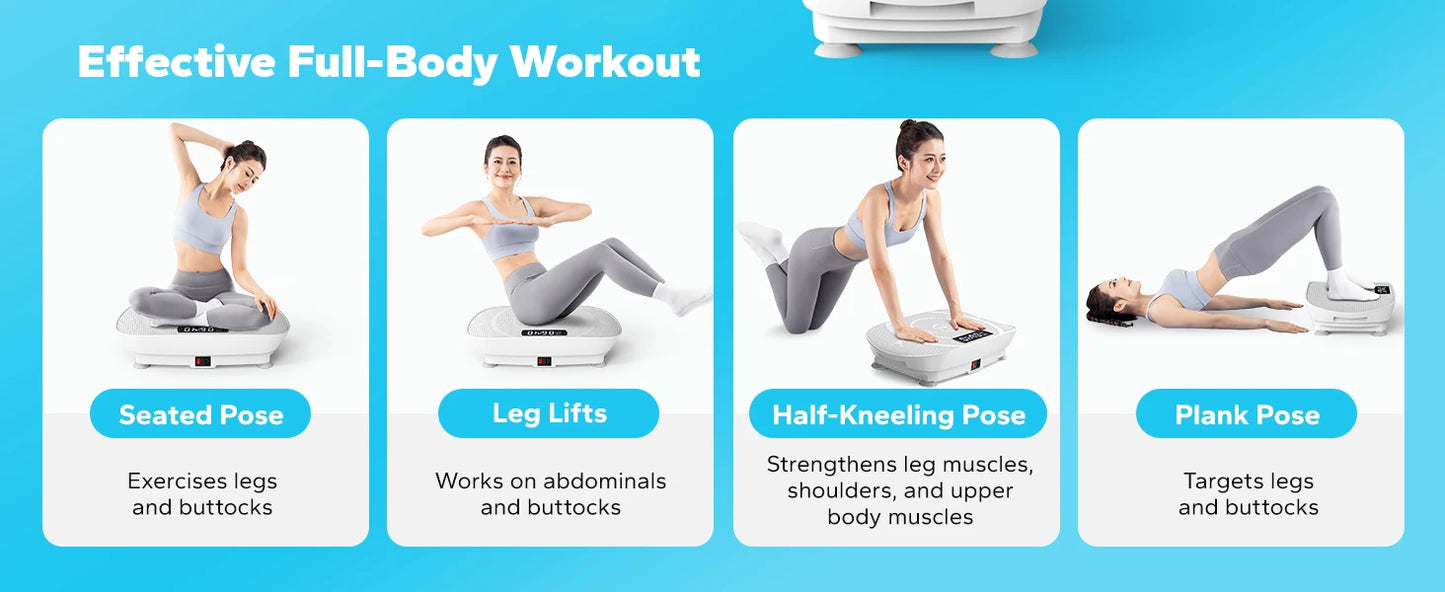 LuxeFit Whole Body Vibration Plate