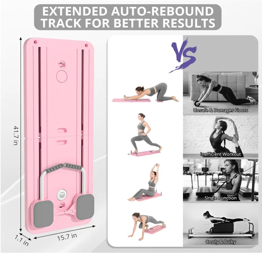 LuxeFit Adjustable Pilates & Ab Workout Board
