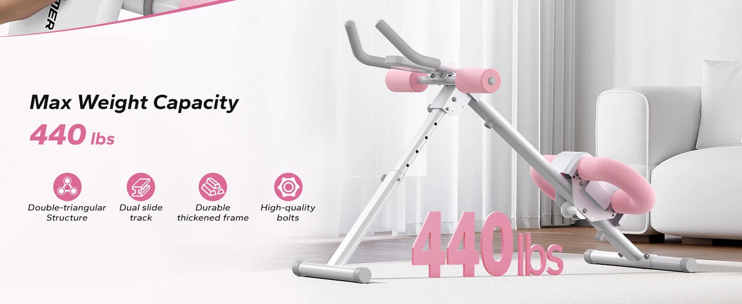 LuxeFit Foldable Abdominal & Core Trainer