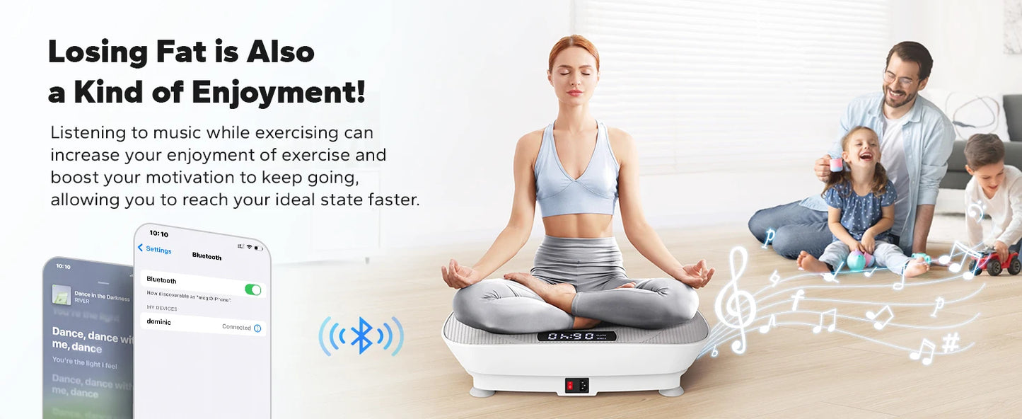 LuxeFit Whole Body Vibration Plate