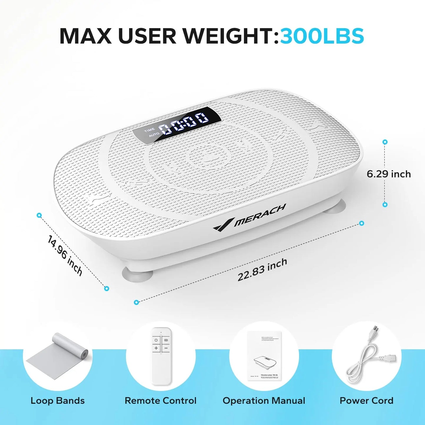 LuxeFit Whole Body Vibration Plate