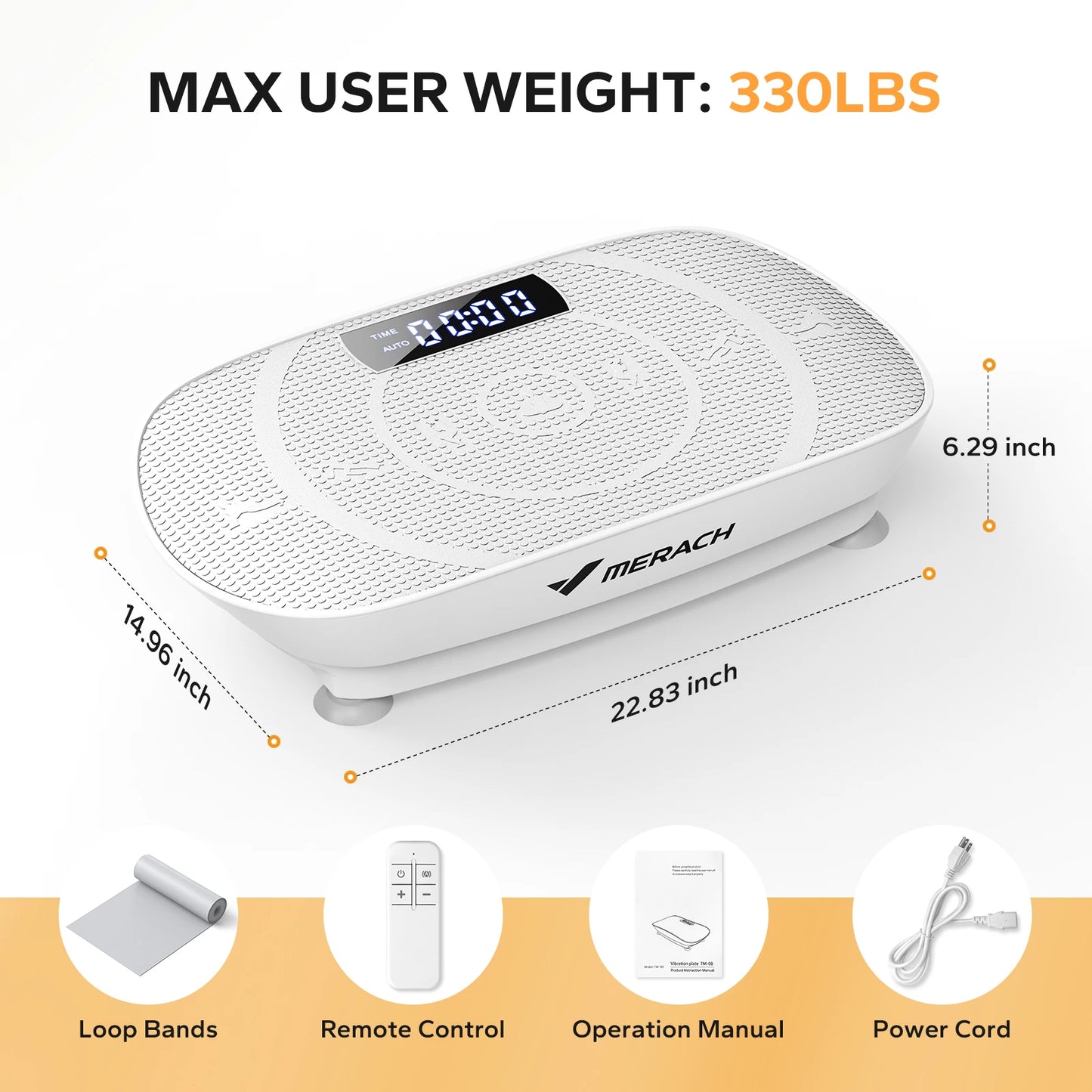 LuxeFit Whole Body Vibration Plate