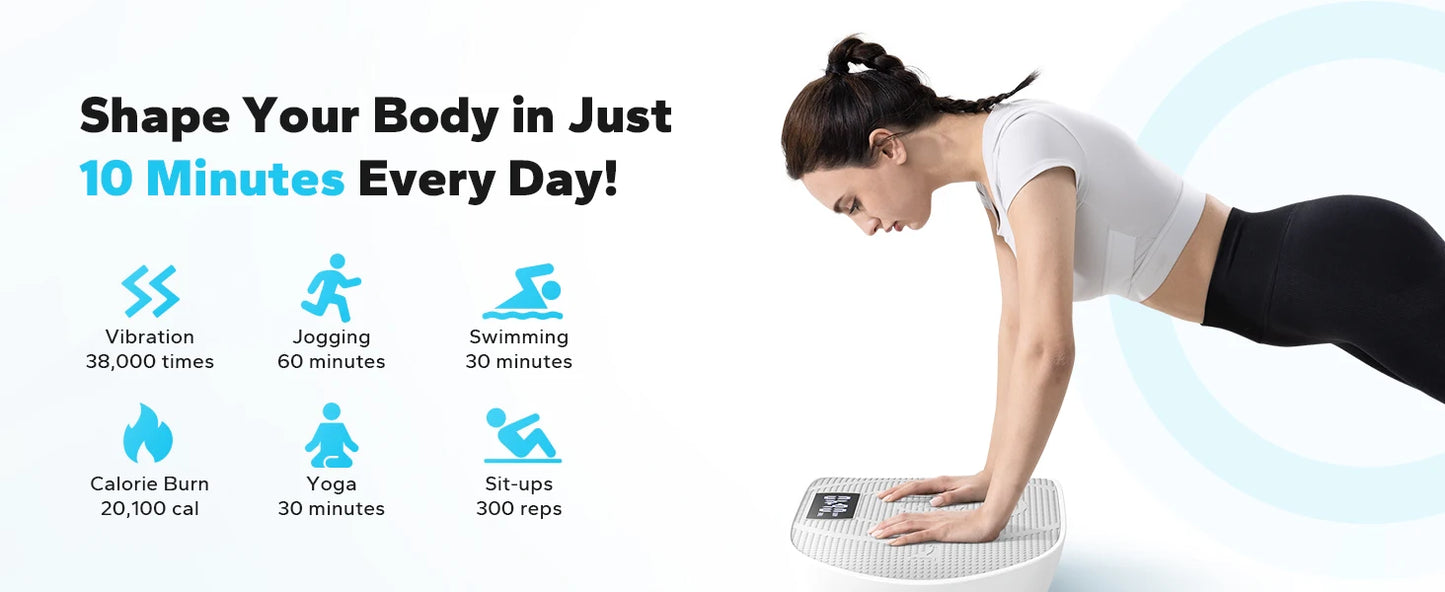 LuxeFit Whole Body Vibration Plate