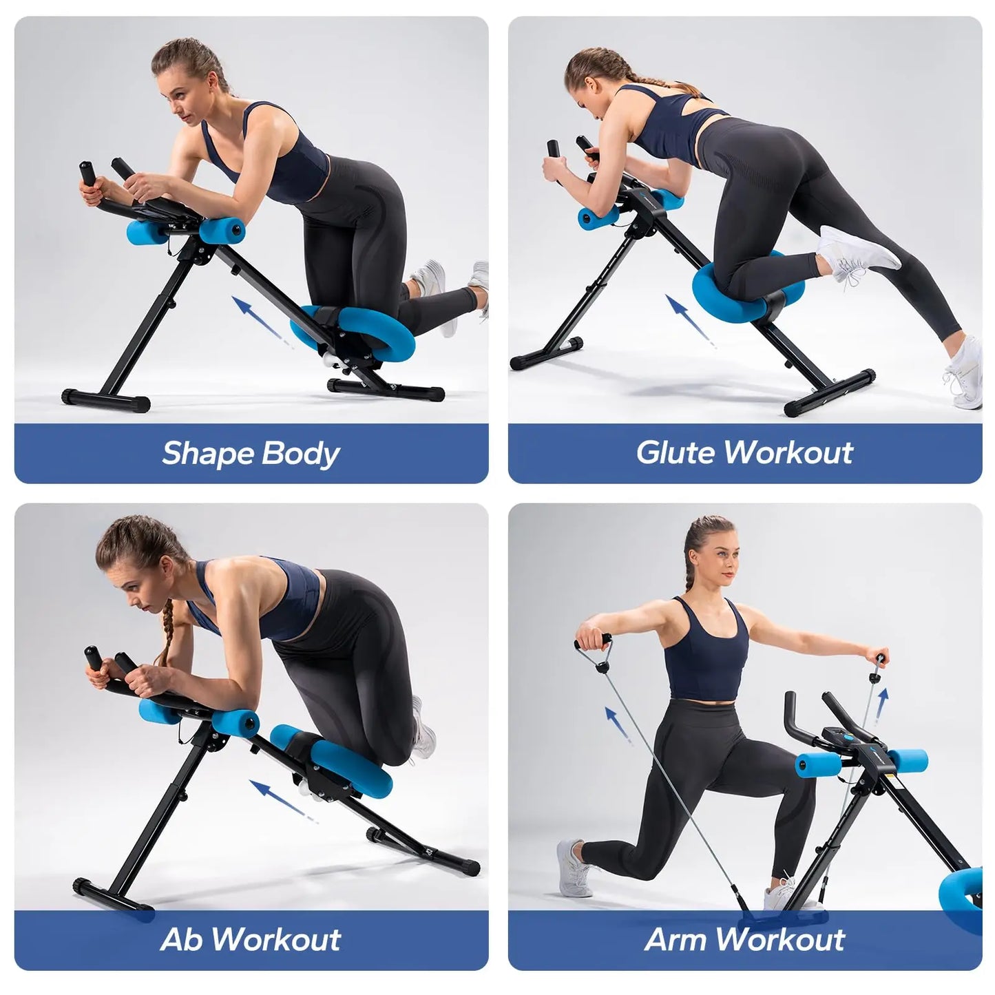 LuxeFit Foldable Abdominal & Core Trainer