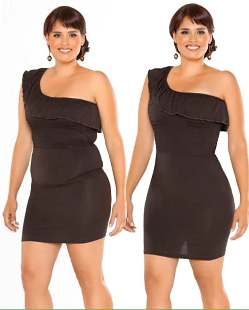 LuxeFit Seamless High-Waist Firm Control Thong Shaper Briefs