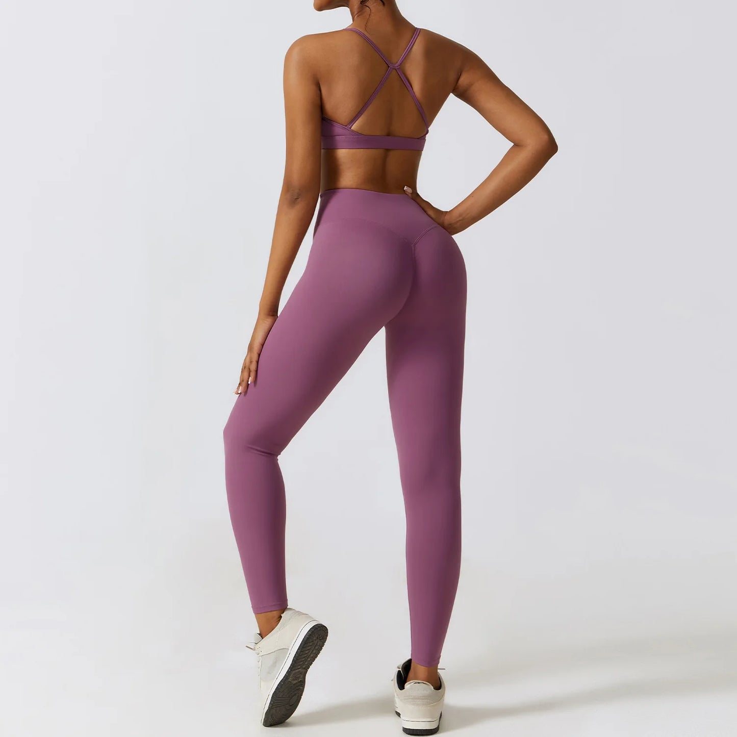 LuxeFit Seamless Performance 3-Piece Yoga & Activewear Set