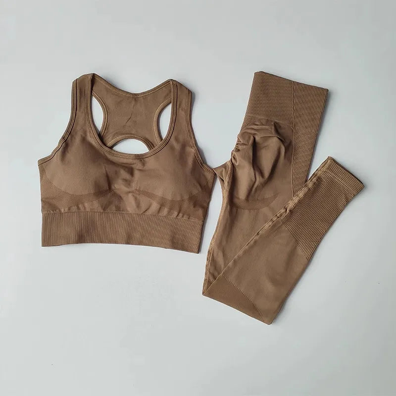 LuxeFit Seamless 2-Piece Sculpt & Perform Tracksuit