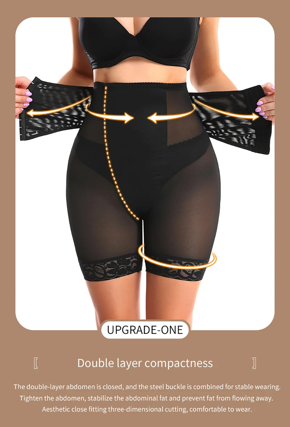 LuxeFit Padded Butt Lifter & Tummy Control Shaper