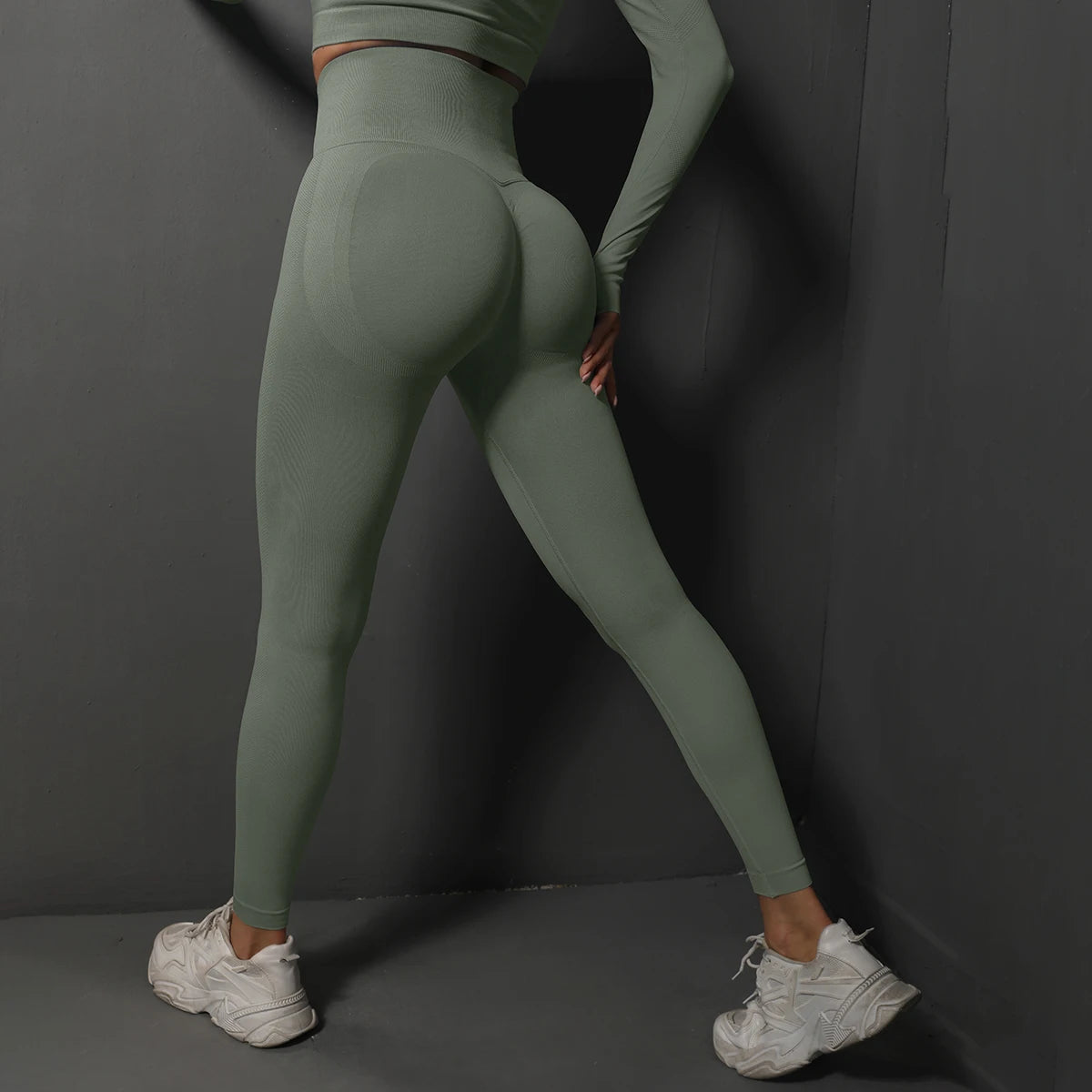 LuxeFit Sculpt & Lift Seamless High-Waist Booty Lifting Leggings