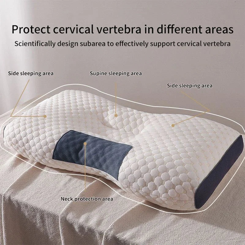 LuxeFit Orthopedic Soybean Fiber Neck Pillow