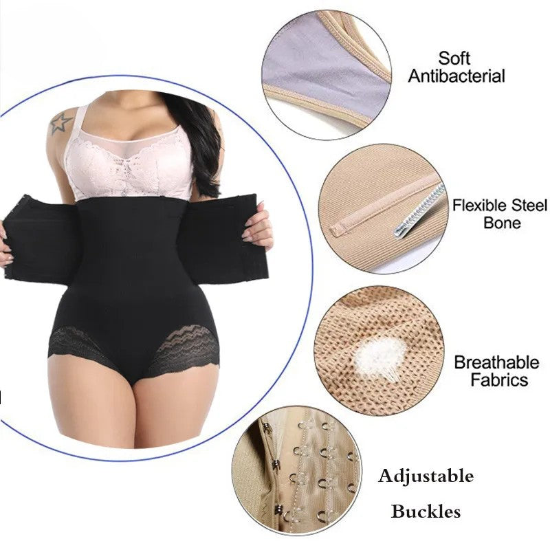 LuxeFit Seamless Sculpt & Support Tummy Control Briefs