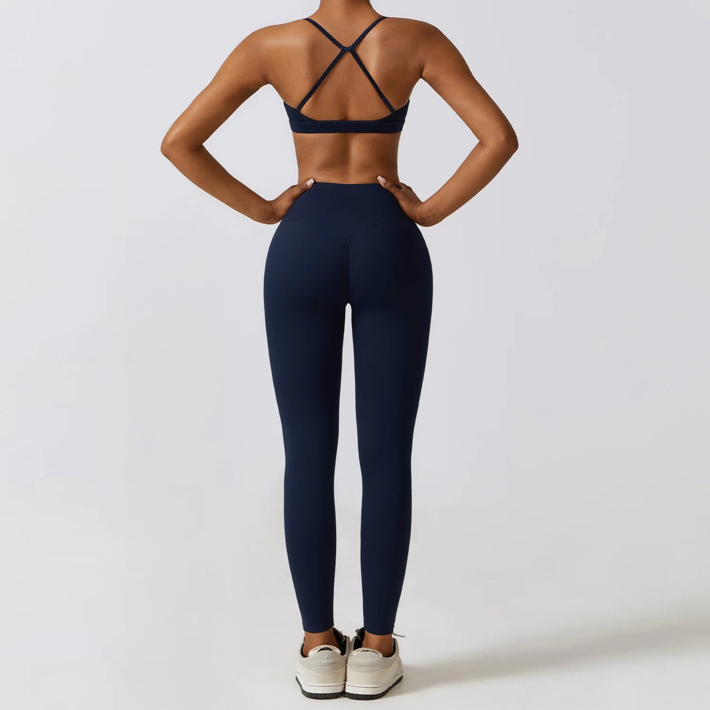 LuxeFit Seamless Performance 3-Piece Yoga & Activewear Set
