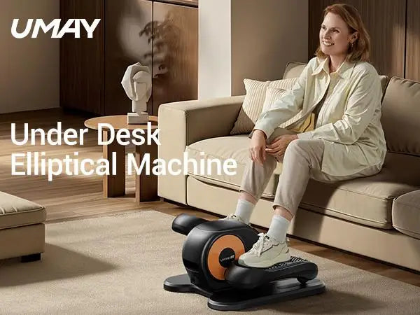 LuxeFit Quiet Under-Desk Elliptical for Seniors