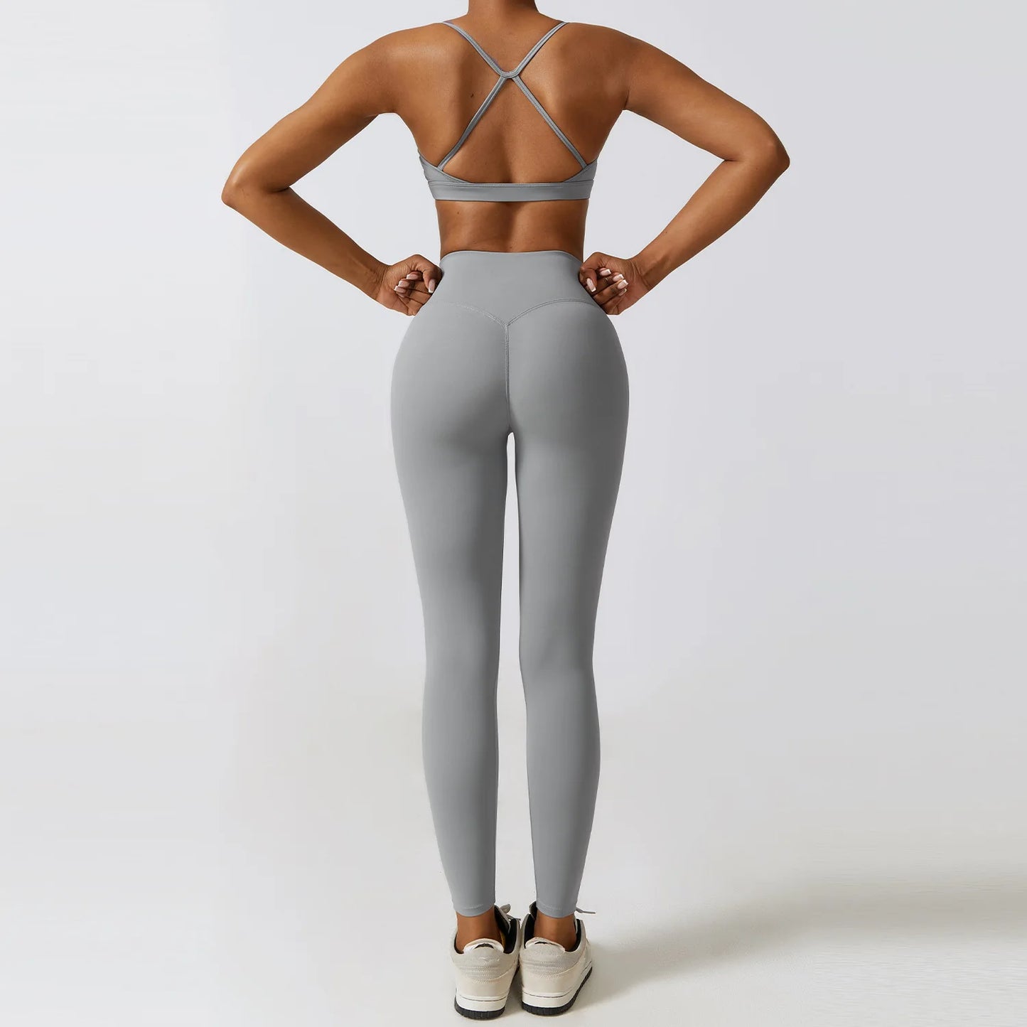 LuxeFit Seamless Performance 3-Piece Yoga & Activewear Set