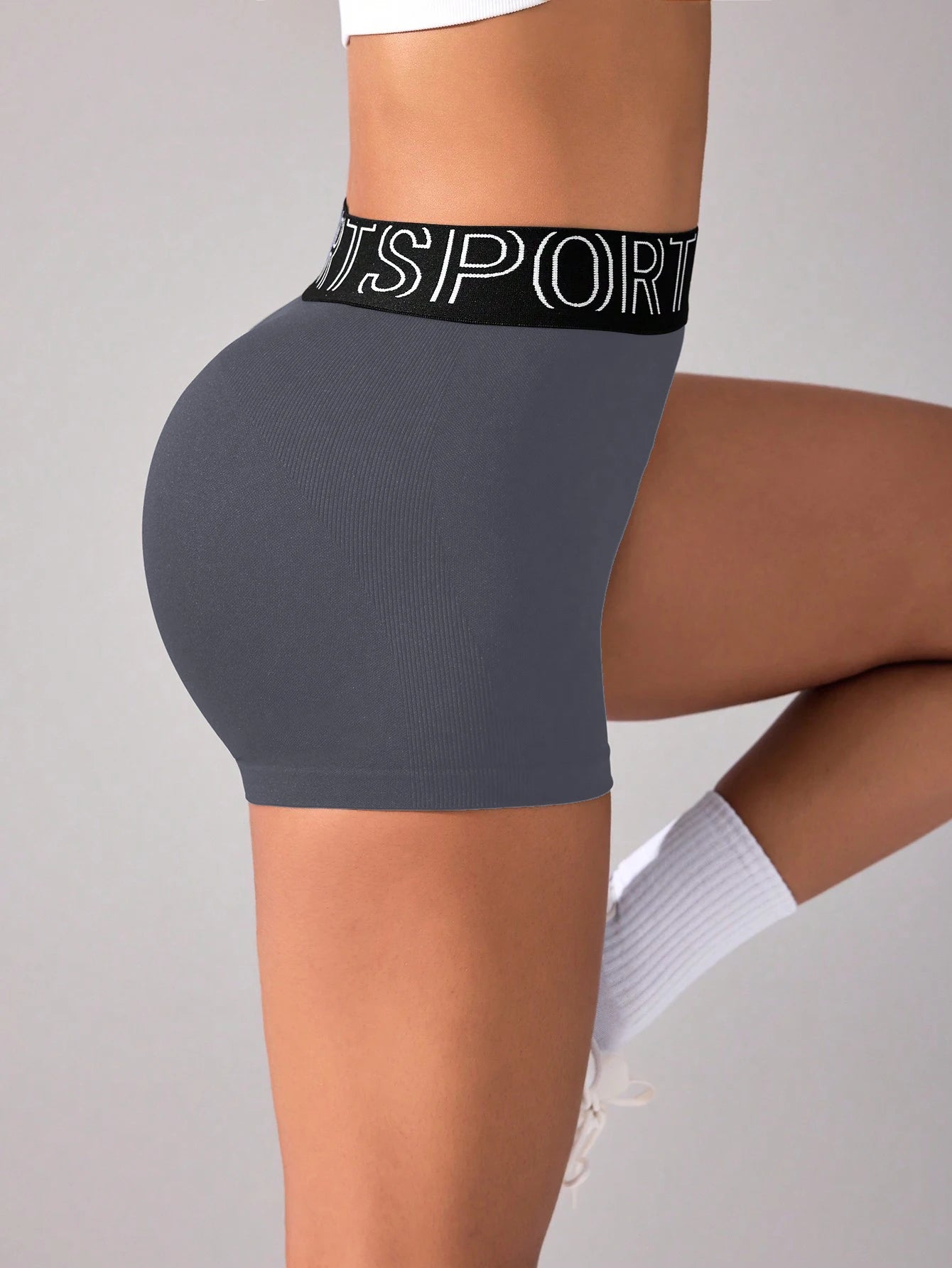 LuxeFit Sculpting High-Waist Yoga Shorts