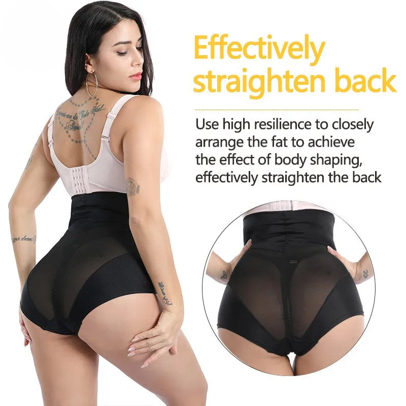 LuxeFit Zip-Up High-Waist Sculpting Control Briefs