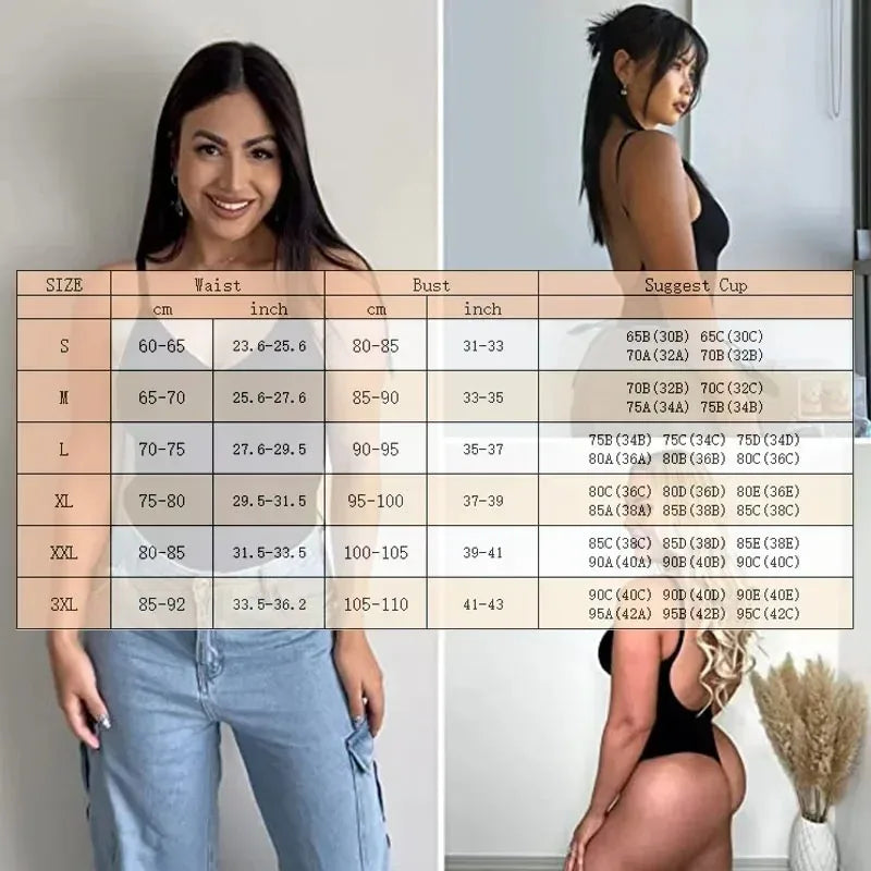 Luxe Backless Sculpting Bodysuit: Open Crotch & Thong Style