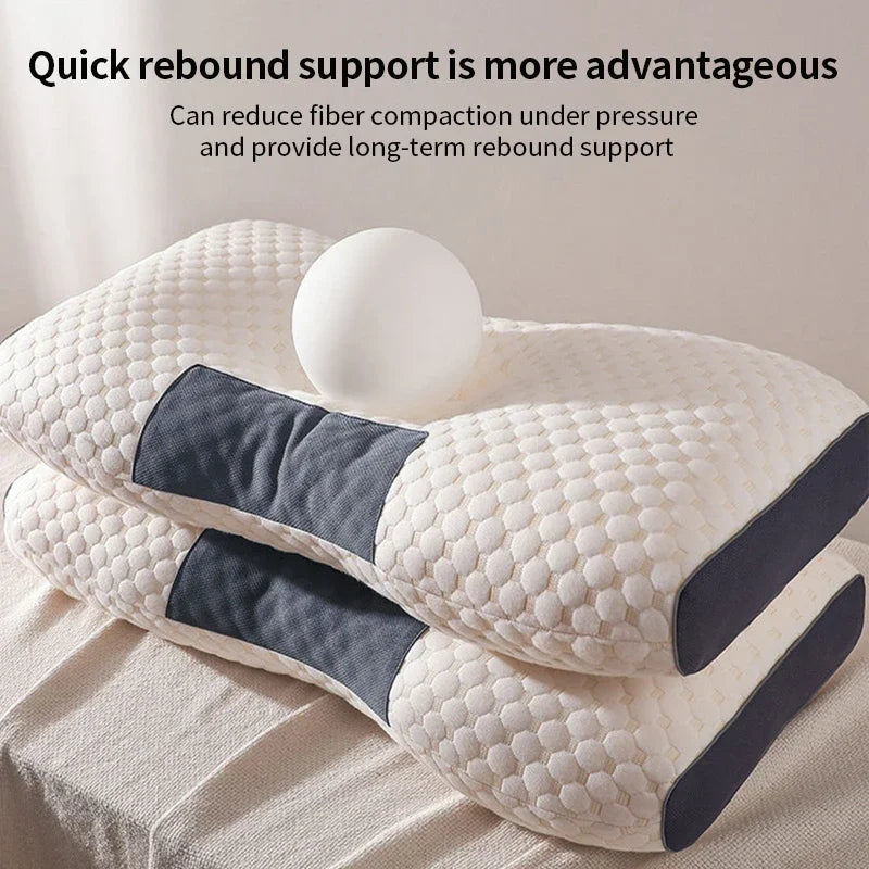 LuxeFit Orthopedic Soybean Fiber Neck Pillow