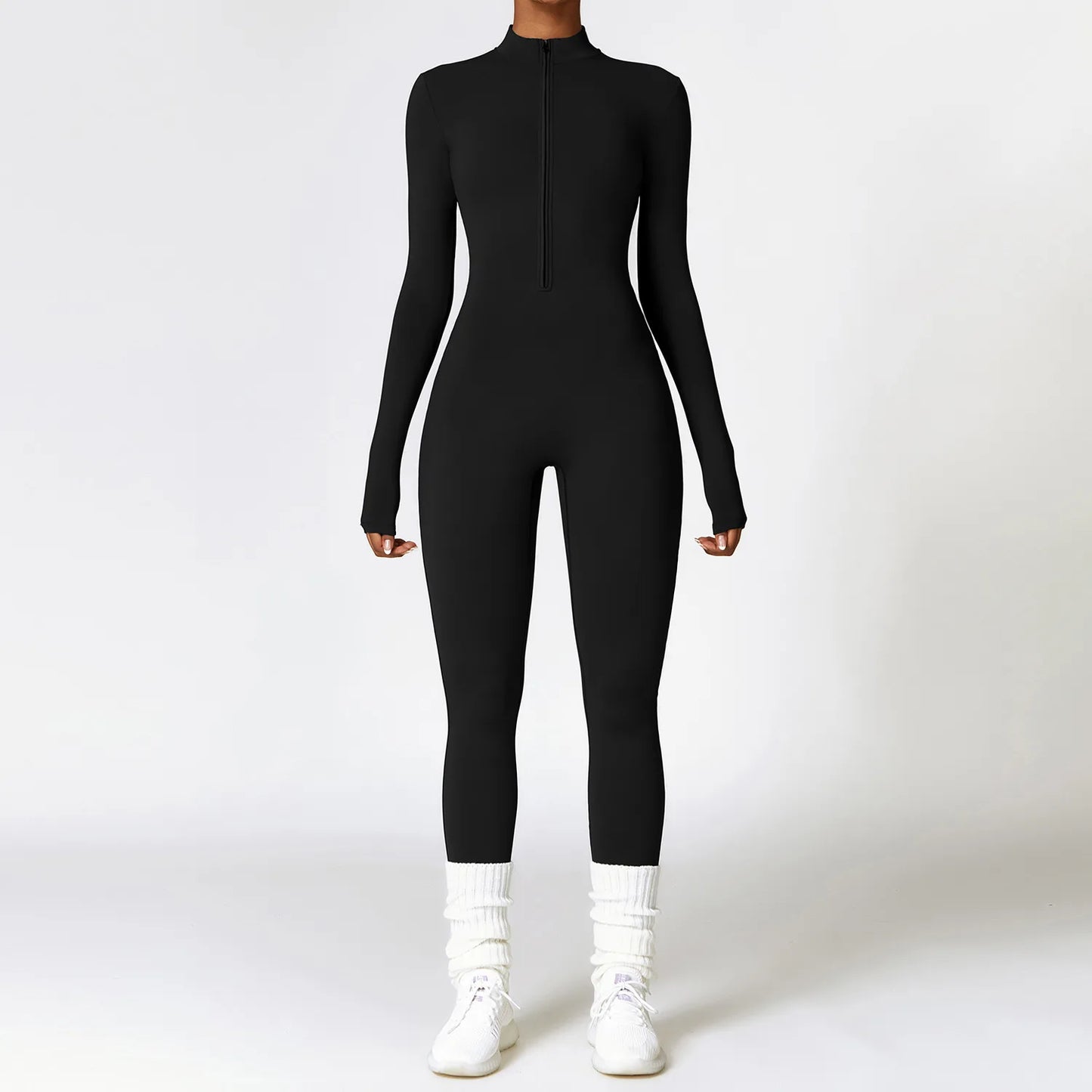 LuxeFit All-Season Sculpting Yoga & Fitness Romper
