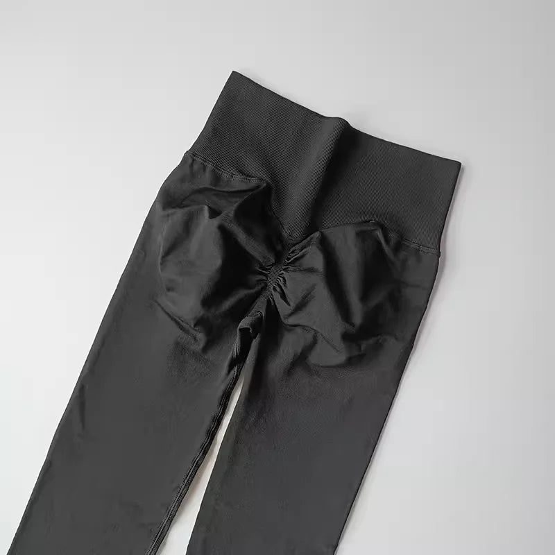 LuxeFit Sculpt & Lift High-Waist Seamless Yoga Leggings