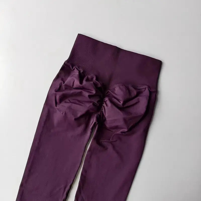 LuxeFit Sculpt & Lift High-Waist Seamless Yoga Leggings