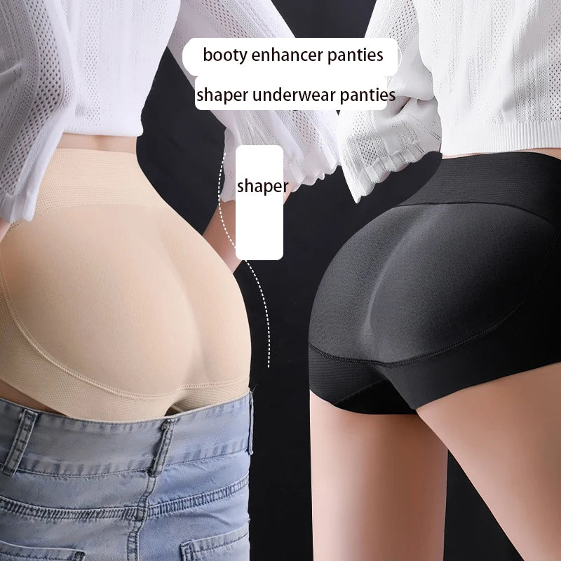 LuxeFit Heart-Shaped Sculpt & Lift Padded Shaping Panties
