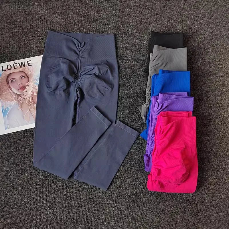 LuxeFit Premium Sculpt & Breathe High-Elastic Yoga Leggings