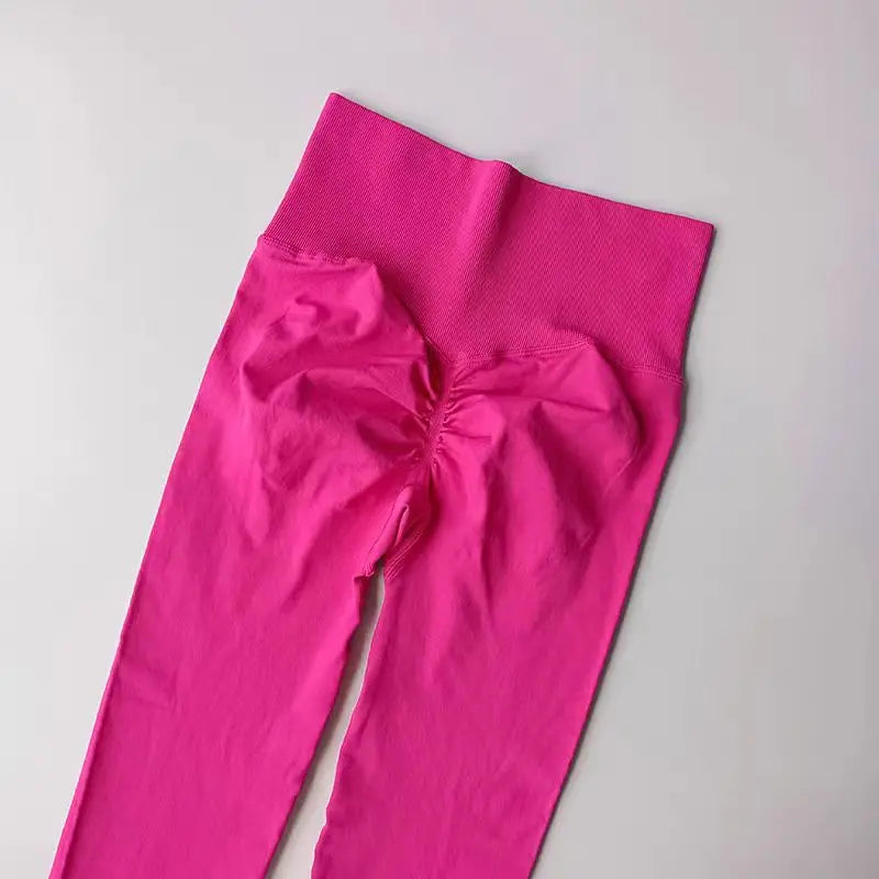 LuxeFit Sculpt & Lift High-Waist Seamless Yoga Leggings