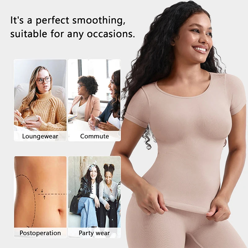 LuxeFit Seamless Compression Cami Shaper