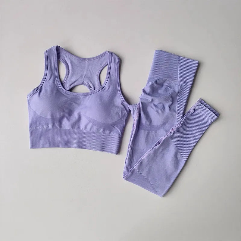 LuxeFit Seamless 2-Piece Sculpt & Perform Tracksuit
