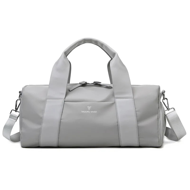 LuxeFit Waterproof Travel & Gym Duffel Bag with Shoe Compartment