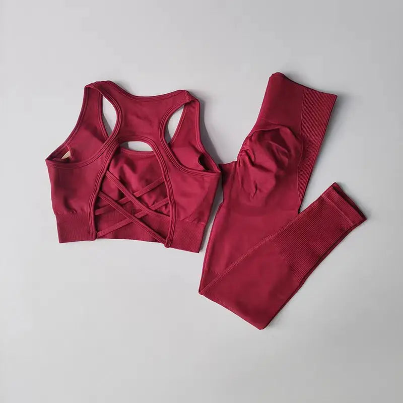 LuxeFit Seamless 2-Piece Sculpt & Perform Tracksuit