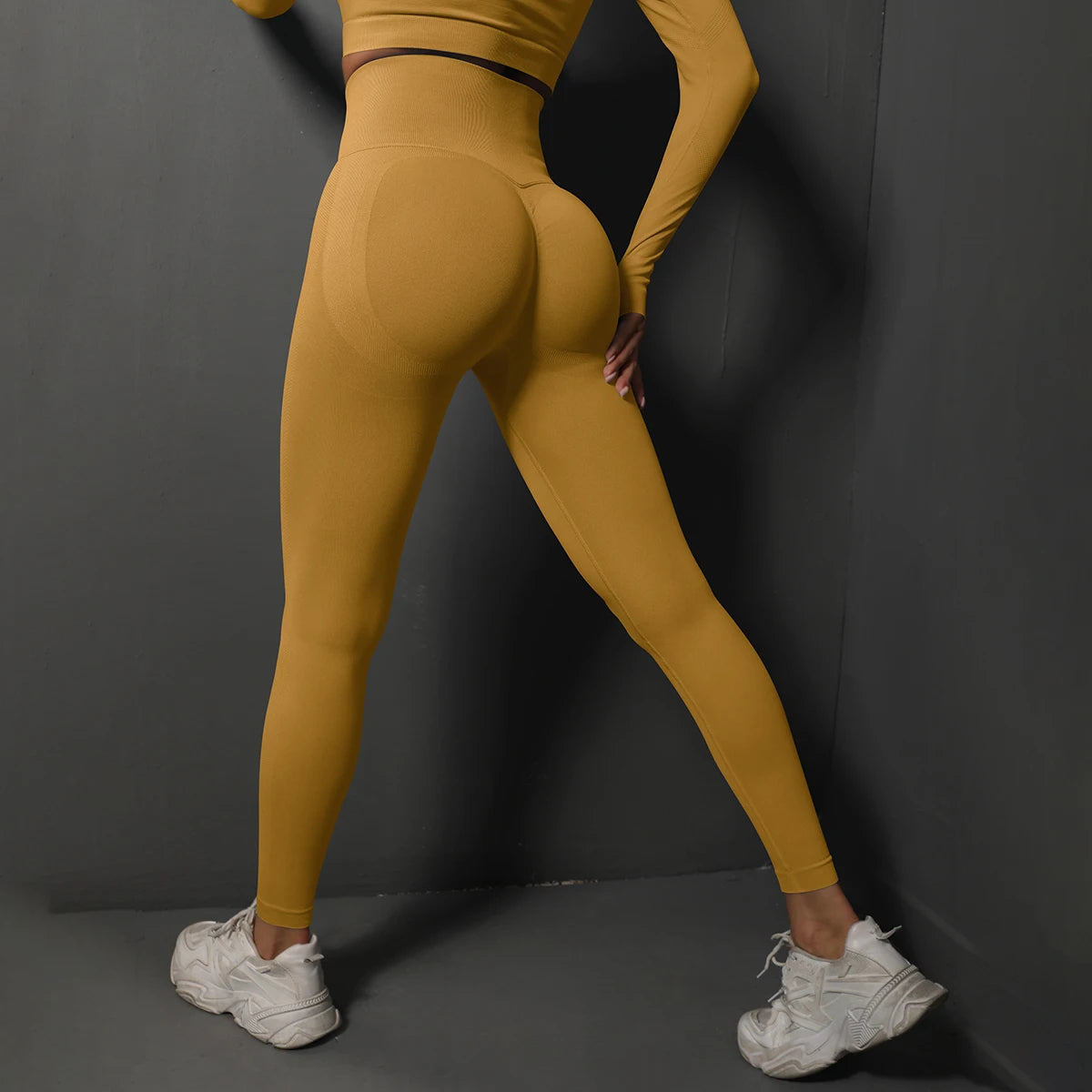 LuxeFit Sculpt & Lift Seamless High-Waist Booty Lifting Leggings