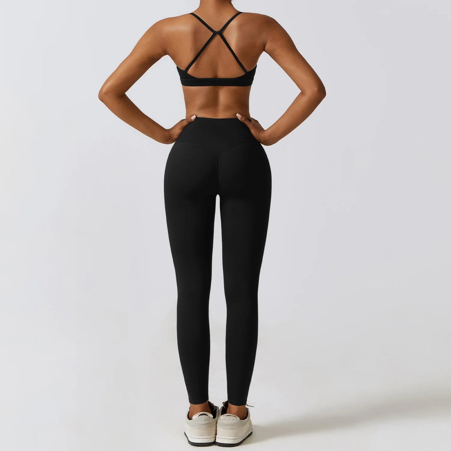 LuxeFit Seamless Performance 3-Piece Yoga & Activewear Set
