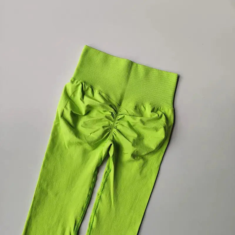 LuxeFit Sculpt & Lift High-Waist Seamless Yoga Leggings