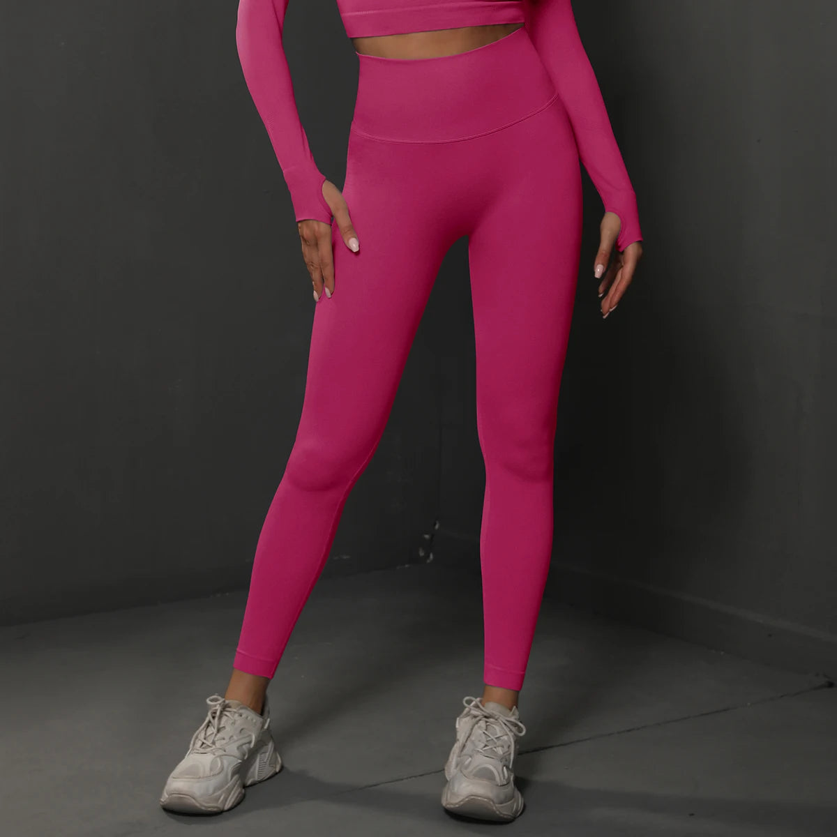 LuxeFit Sculpt & Lift Seamless High-Waist Booty Lifting Leggings