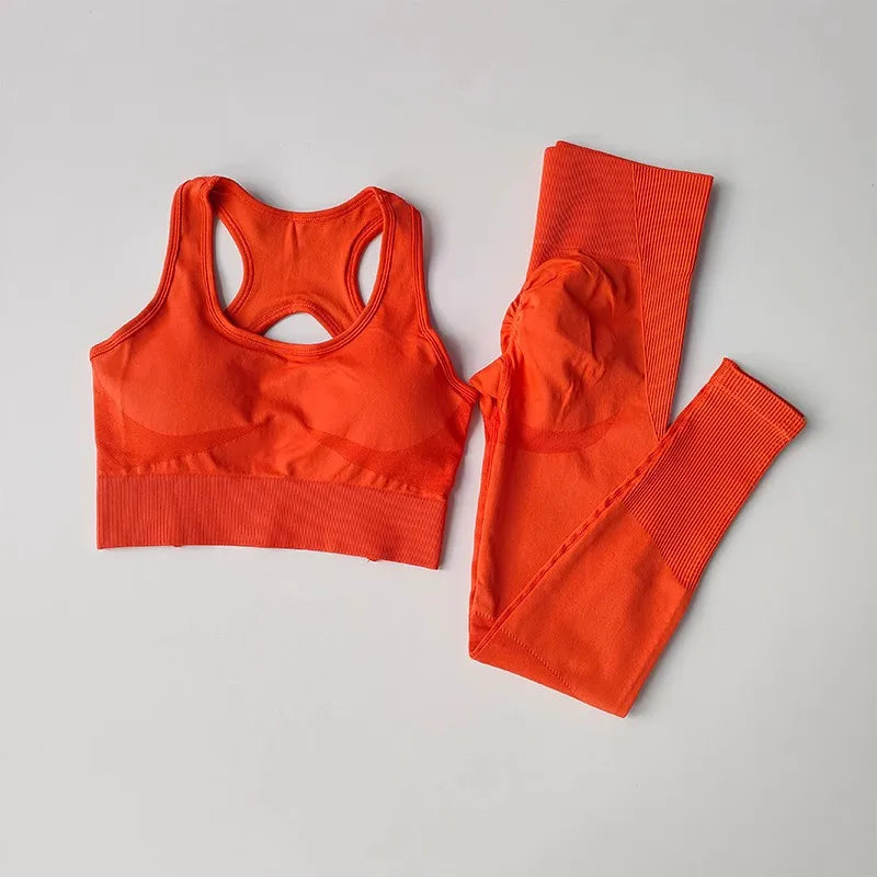 LuxeFit Seamless 2-Piece Sculpt & Perform Tracksuit