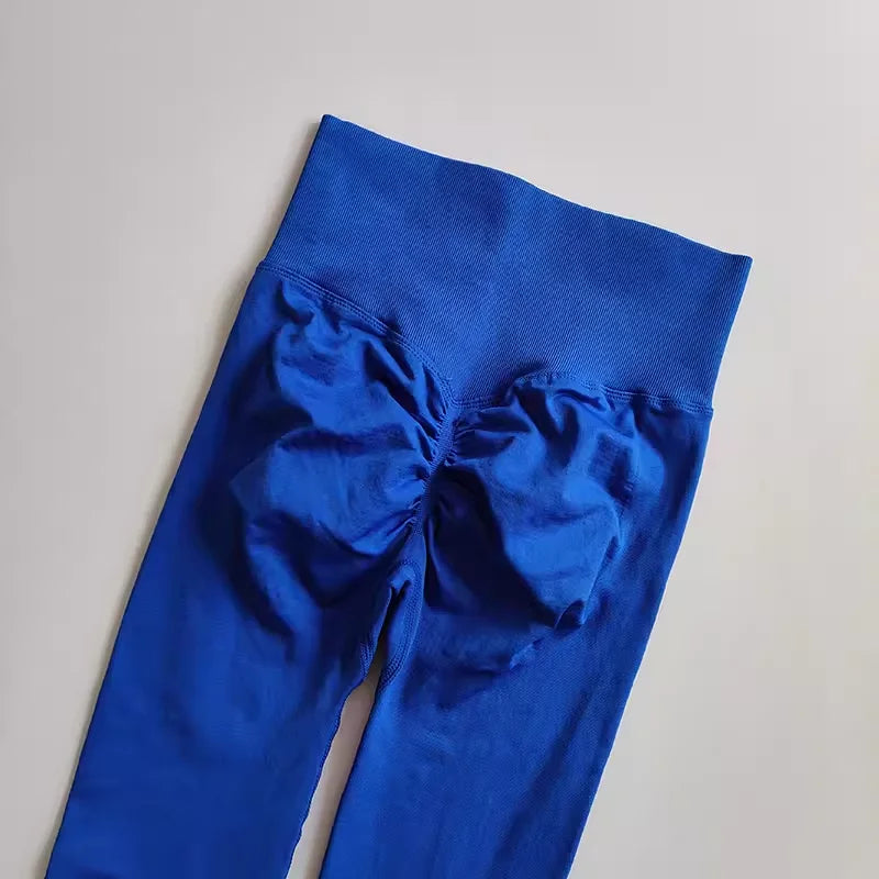 LuxeFit Sculpt & Lift High-Waist Seamless Yoga Leggings