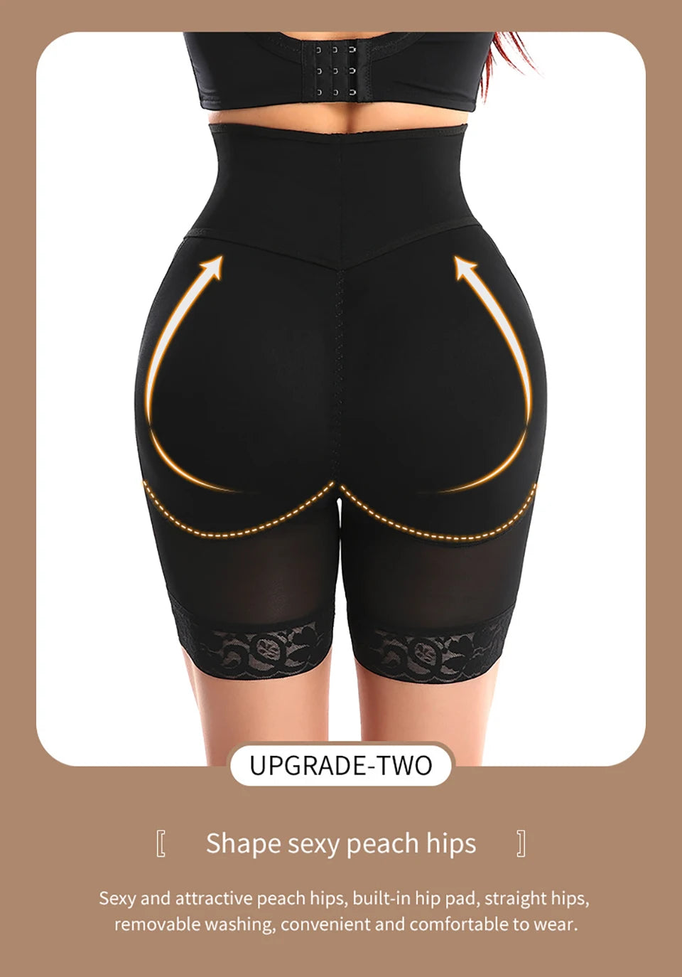 LuxeFit Padded Butt Lifter & Tummy Control Shaper