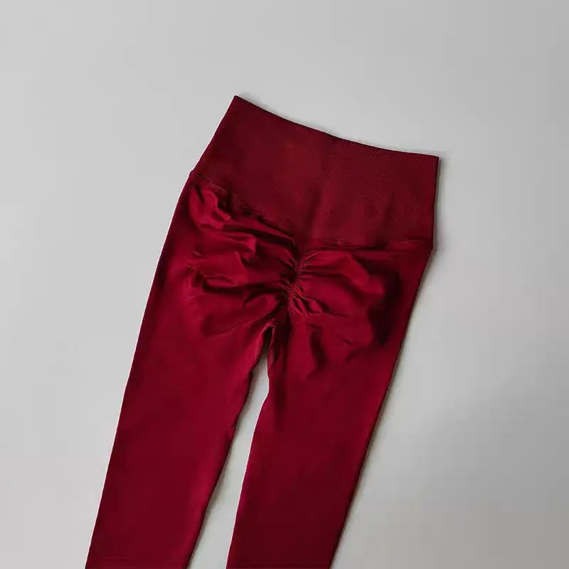 LuxeFit Sculpt & Lift High-Waist Seamless Yoga Leggings