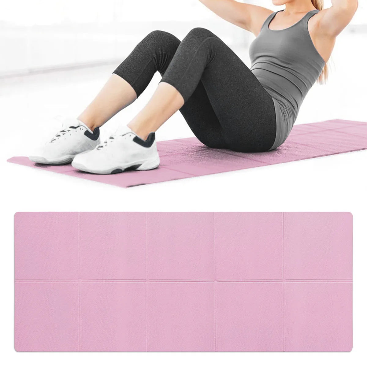 LuxeFit 4MM Anti-Slip Yoga & Fitness Mat