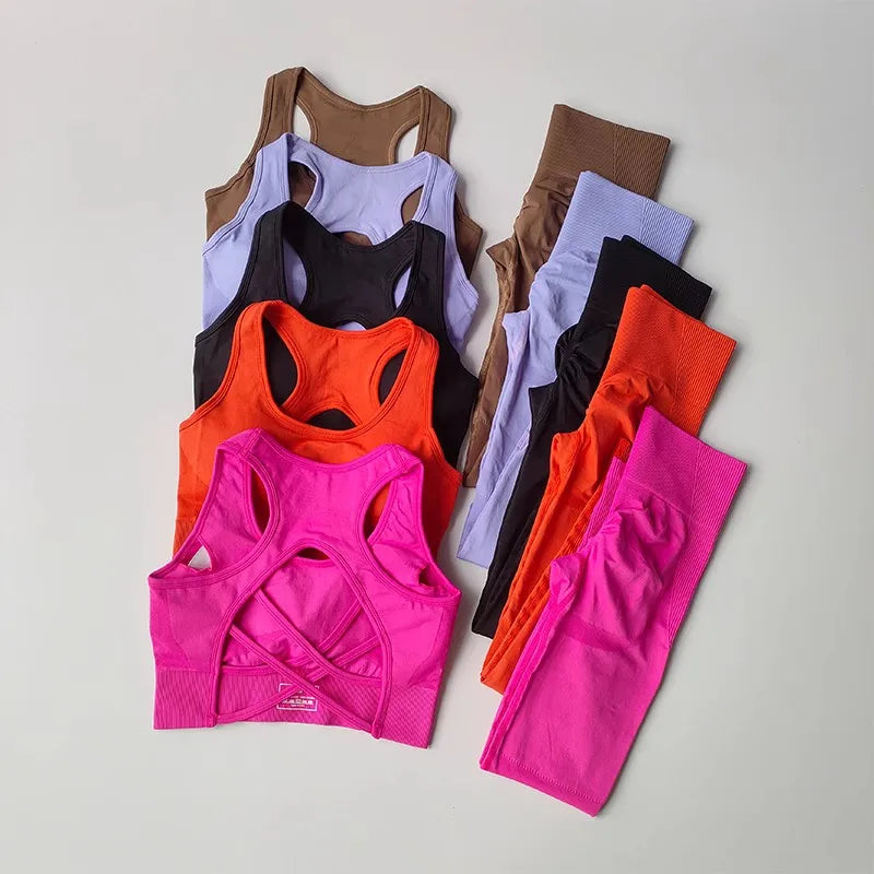 LuxeFit Seamless 2-Piece Sculpt & Perform Tracksuit