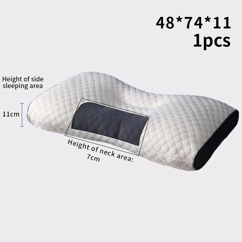 LuxeFit Orthopedic Soybean Fiber Neck Pillow