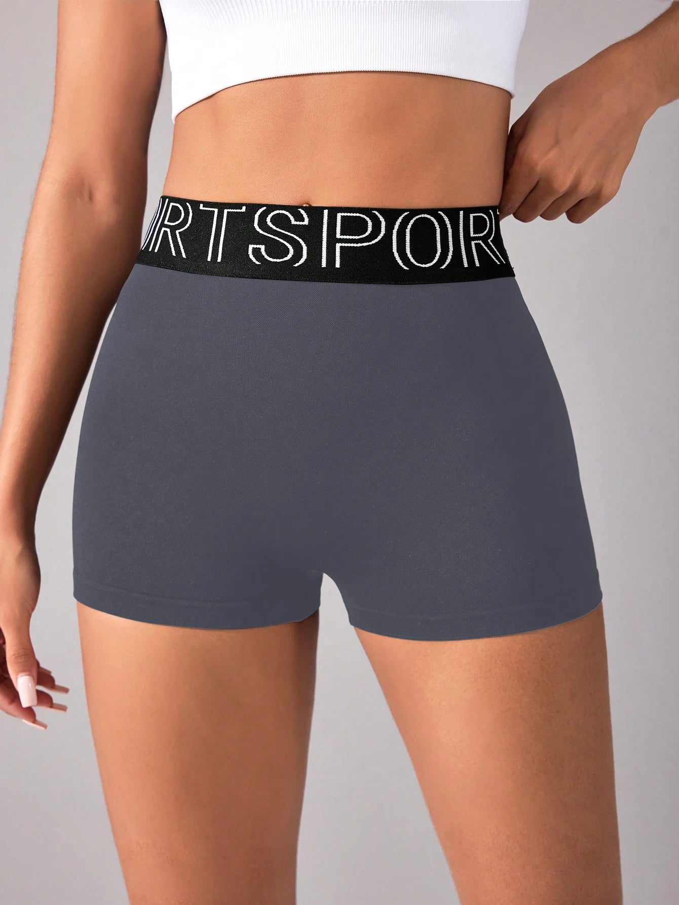LuxeFit Sculpting High-Waist Yoga Shorts