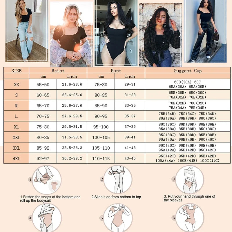 Luxe Seamless Sculpting Bodysuit: Short Sleeve & Control